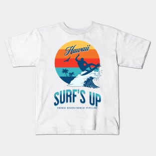 Surf's Up Banzai Pipeline Kids T-Shirt